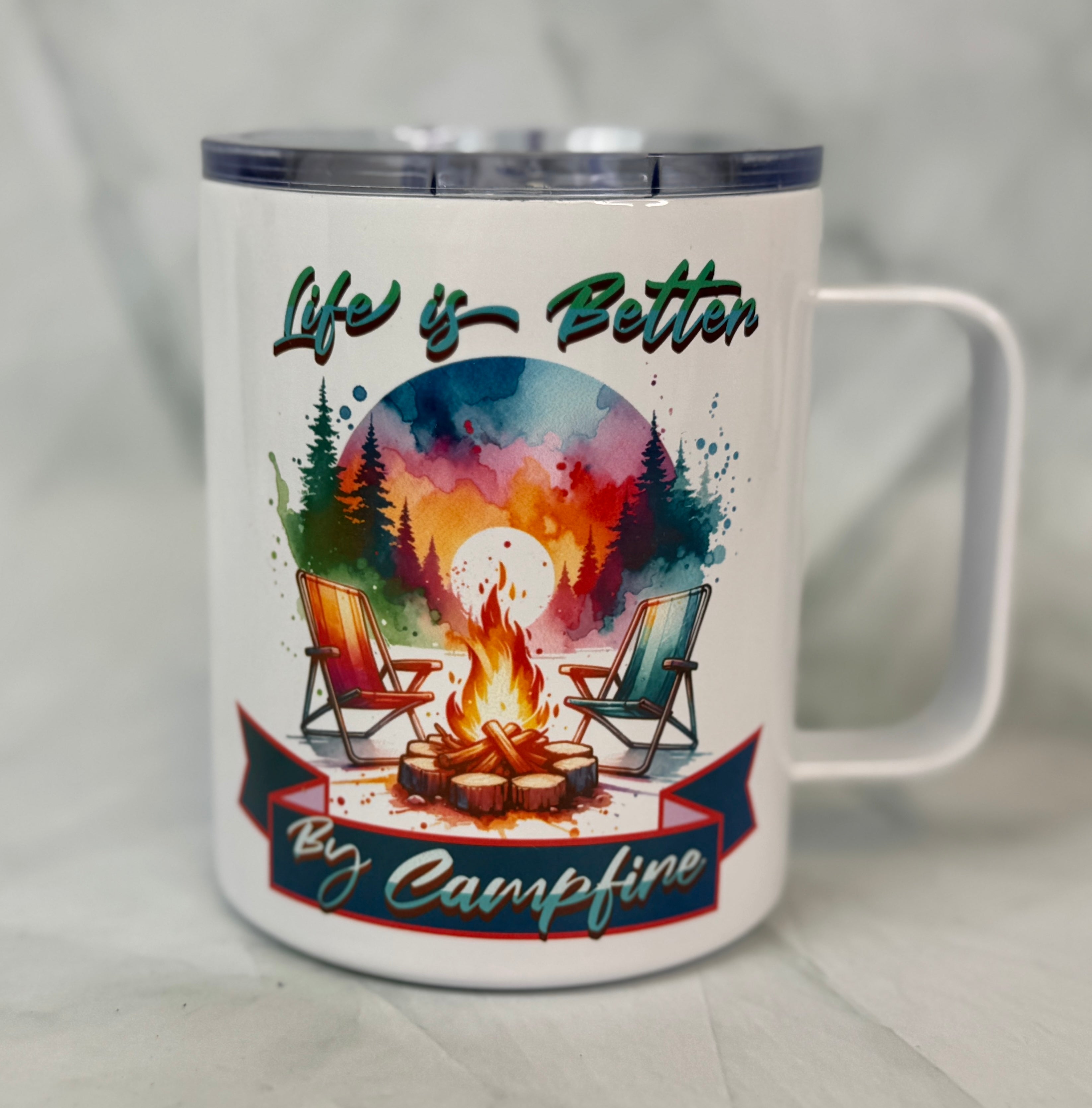 Camping Coffee Mug - Life's Better by Campfire