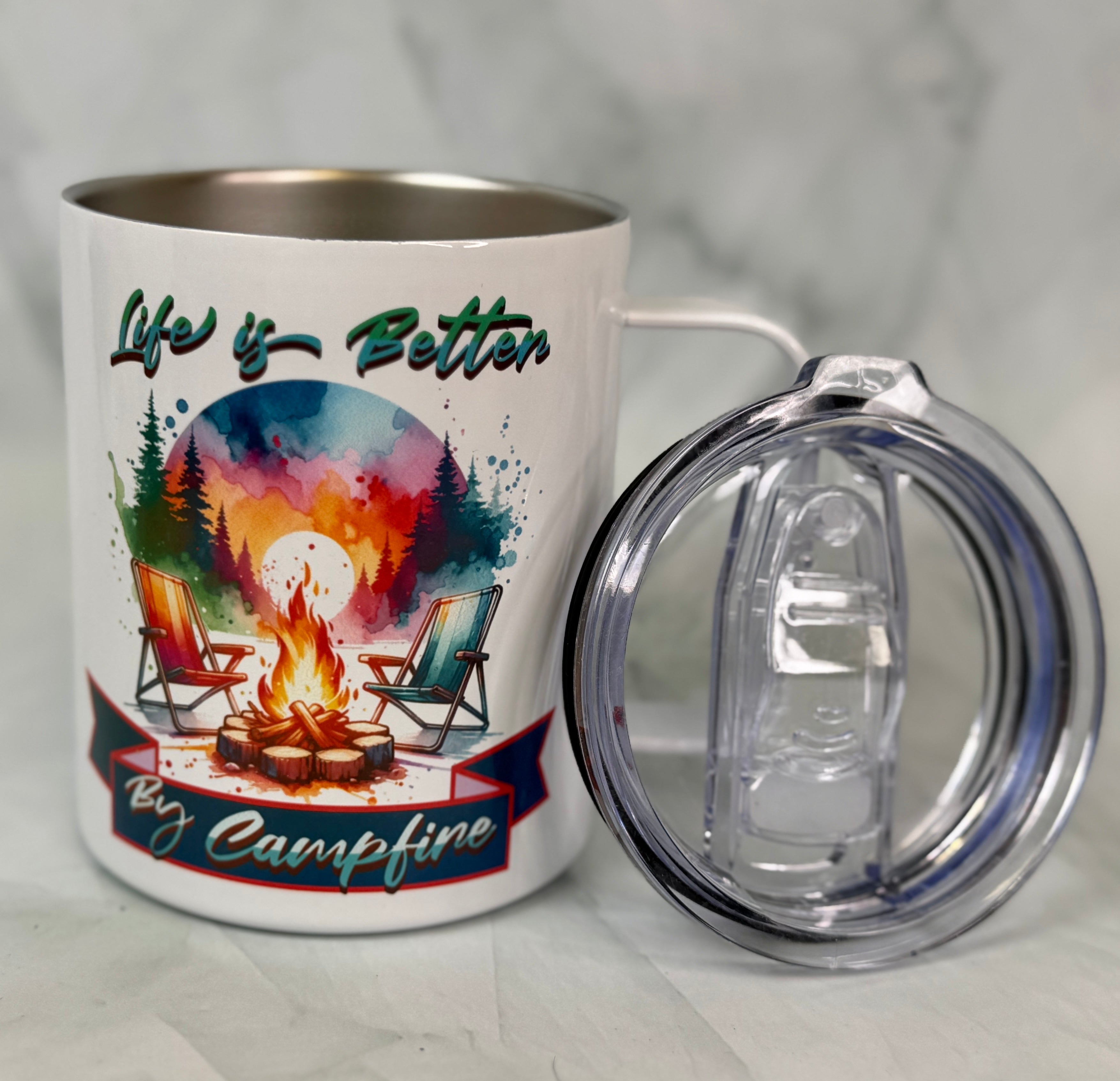 Camping Coffee Mug - Life's Better by Campfire