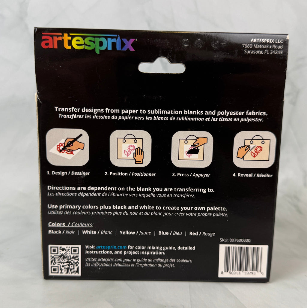 Artesprix Sublimation Paint Set