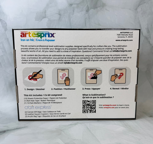 Artesrpix Sublimation Starter Set